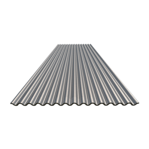 Corrugated metal sheets